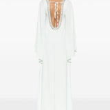 Abito lungo con gemme in verde menta chiaro Amen - donna 
