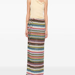 Gonna maxi motivo chevron multicolor Missoni - donna 