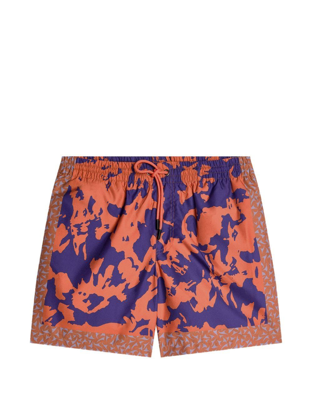 Costume con stampa phibbs multicolore <BR/> 