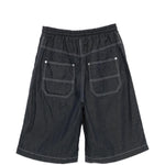 Pantaloncini con cuciture a contrasto in blu Comme des garcons homme - uomo 