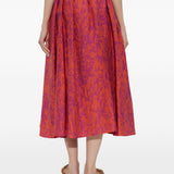 Gonna Berlina con stampa florale multicolor in Max Mara - donna 