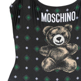 Costume da bagno con stampa in nero Moschino - donna 