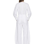 Tuta a maniche lunghe drew in bianco Th Latest - donna 
