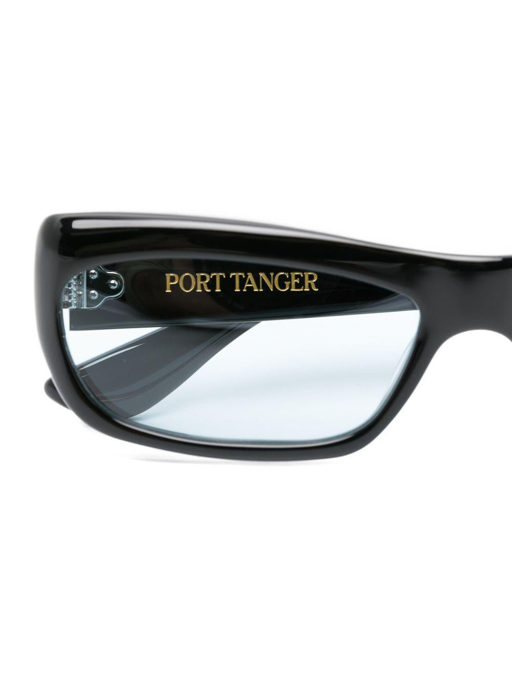 Occhiali geometrici isa in nero Port tanger - unisex 