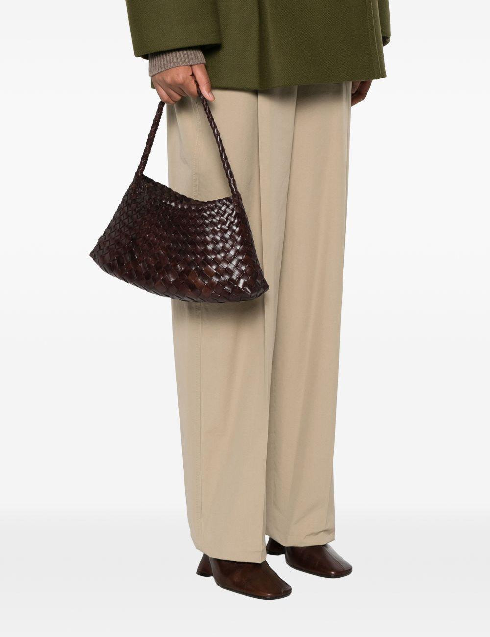 Borsa a spalla Rosanna in marrone scuro Dragon Diffusion - donna 