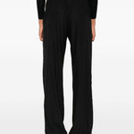 Pantaloni con coulisse in nero Ermanno scervino - donna 