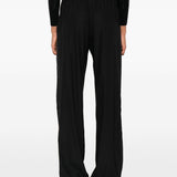 Pantaloni con coulisse in nero Ermanno scervino - donna 