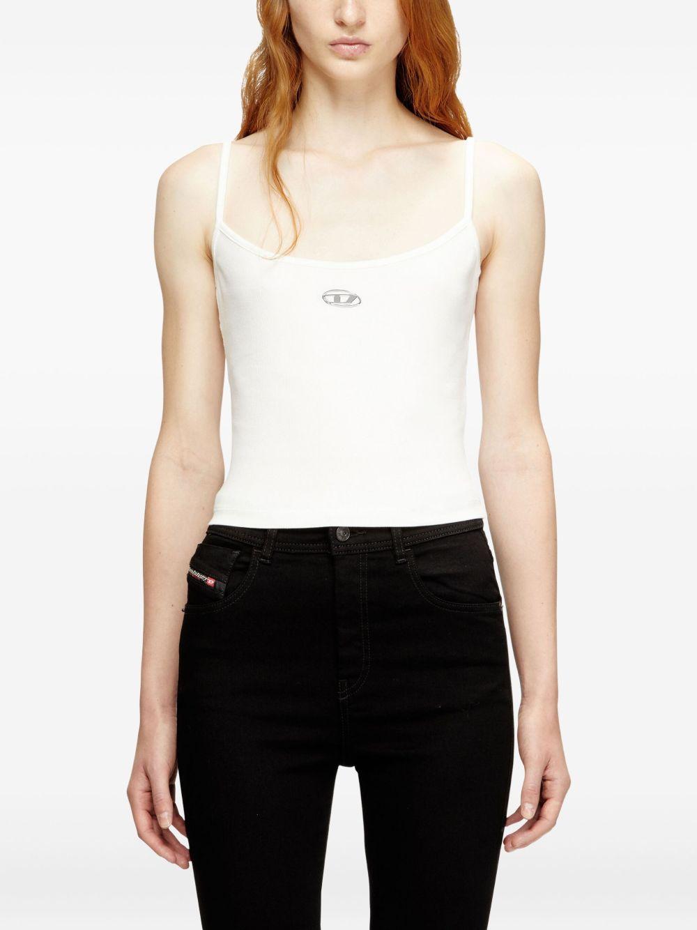 Top T-Hupy-Od in bianco Diesel - donna 