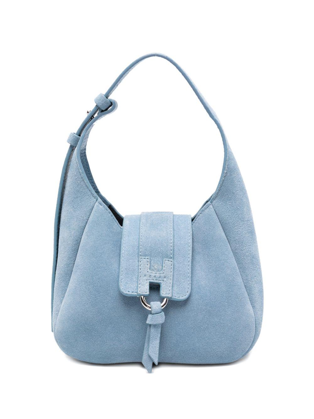 Borsa a spalla con logo H in blue Hogan - donn 