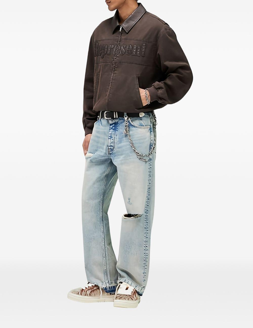 Bomber Roscoe in marrone Represent - uomo 