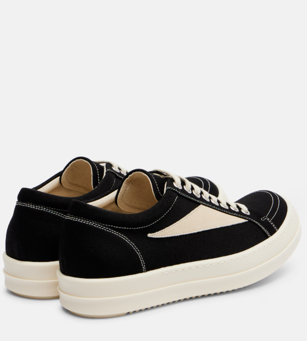 Sneakers basse vintage in nero Rick Owens Drkshdw - uomo<BR/> 