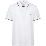 Polo con colletto a punta in bianco Fay - uomo 