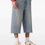 Shorts 478™ Baggy Capri con frange in blu Levi's - uomo 