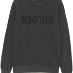 Felpa archibald in nero Golden goose - uomo 