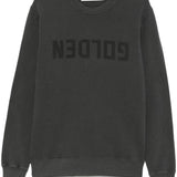 Felpa archibald in nero Golden goose - uomo 