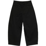 Pantaloni a pieghe con pannelli in nero Comme des garcons homme - uomo 