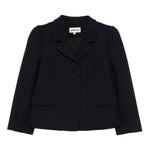 Blazer in lana blu scuro SHUSHU/TONG - donna 