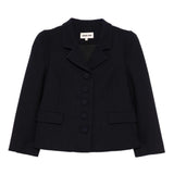 Blazer in lana blu scuro SHUSHU/TONG - donna 