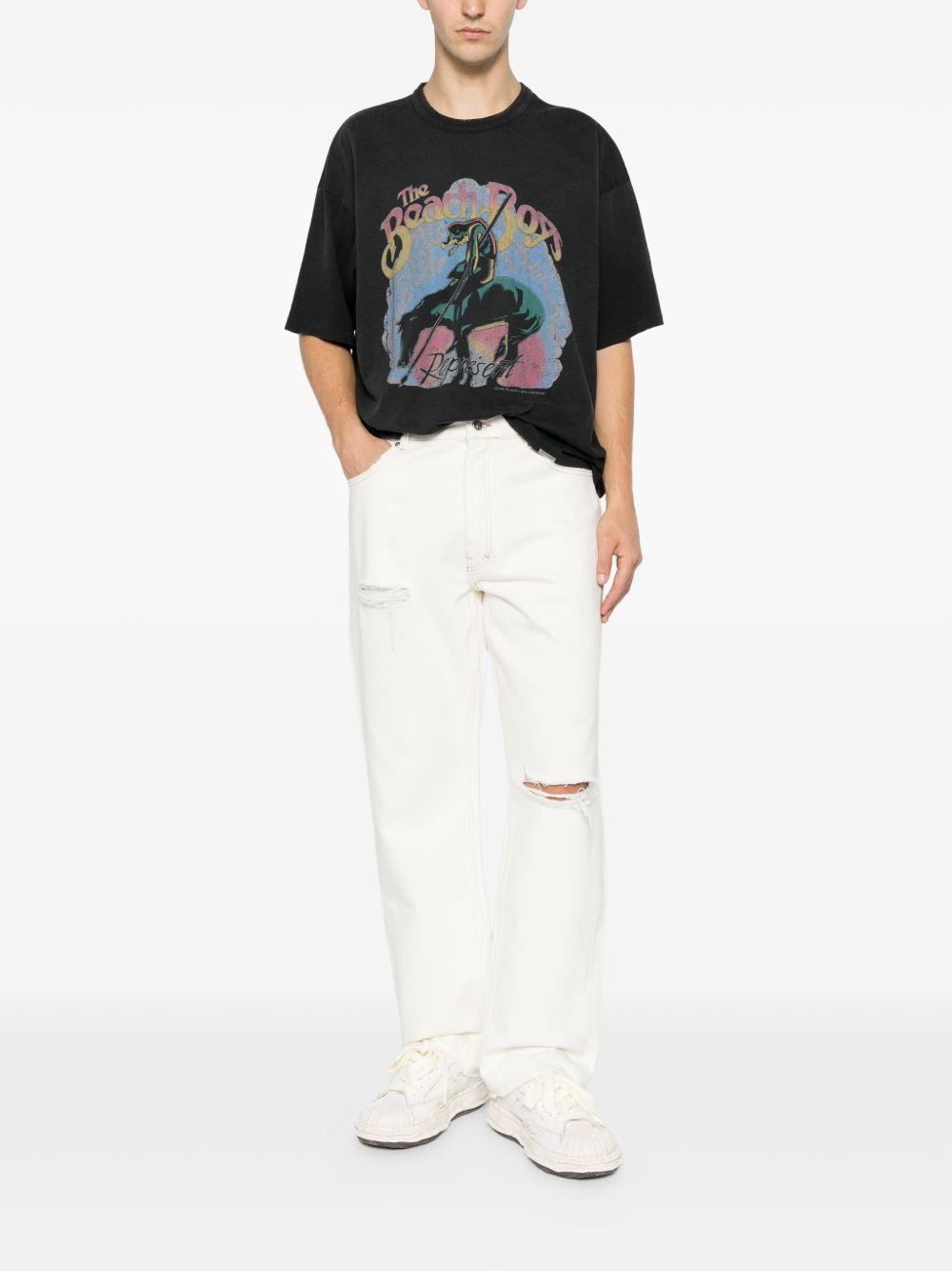 T-shirt x the beach boys endless summer in nero Represent - uomo 
