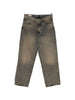 Men's Levi's 578 relaxed fit faded jeans in beige and gray