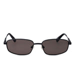 Occhiali da sole squadrati Senna in nero Jacquemus x linda farrow  - donna 
