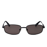 Occhiali da sole squadrati Senna in nero Jacquemus x linda farrow  - donna 