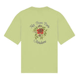 T-shirt con stampa in verde Drole de monsieur - uomo 