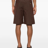 Shorts con coulisse in marrone Grayed - uomo 