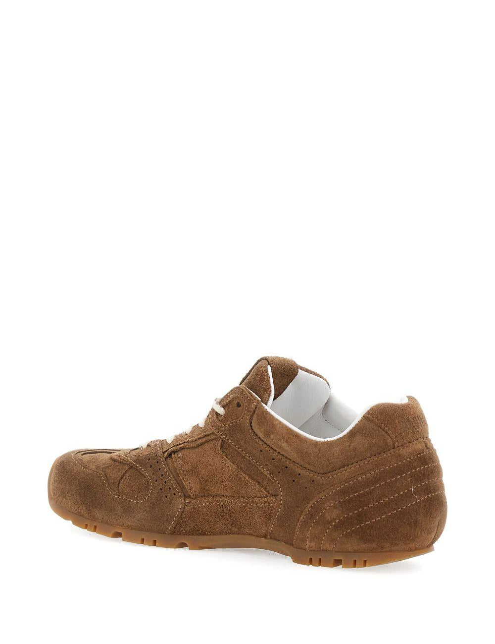 Sneakers in pelle scamosciata in marrone Alohas - donna 