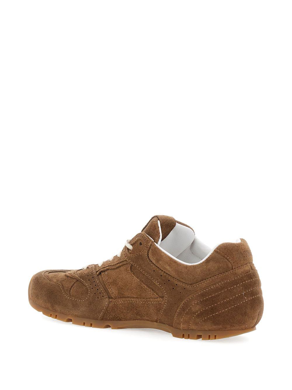 Sneakers in pelle scamosciata in marrone Alohas - donna 