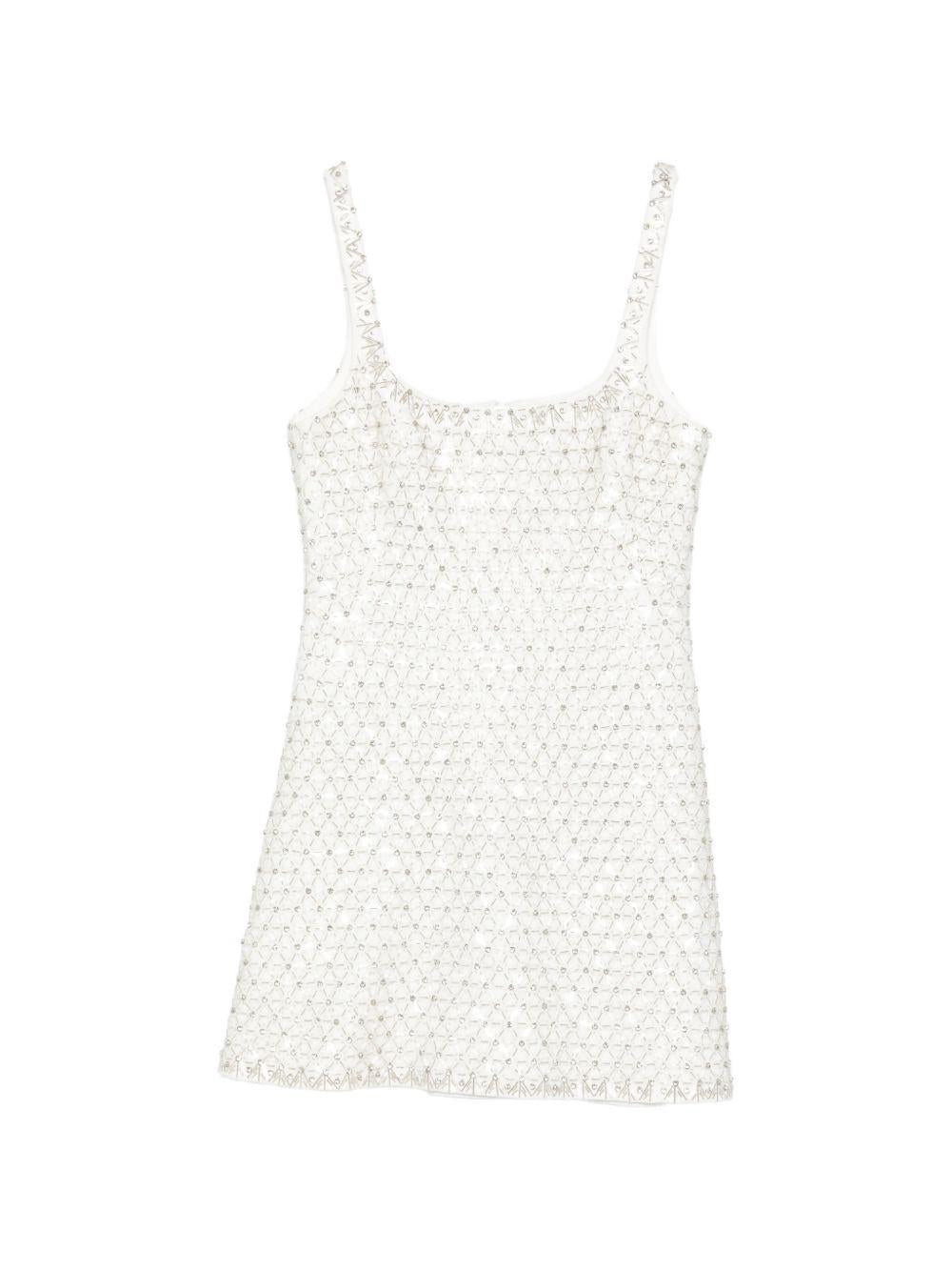 Mini abito con perline ziva in bianco Simkhai - donna 