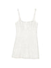 Mini abito con perline ziva in bianco Simkhai - donna