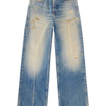 Jeans a gamba larga d-sire 1996 in blu Diesel - donna 