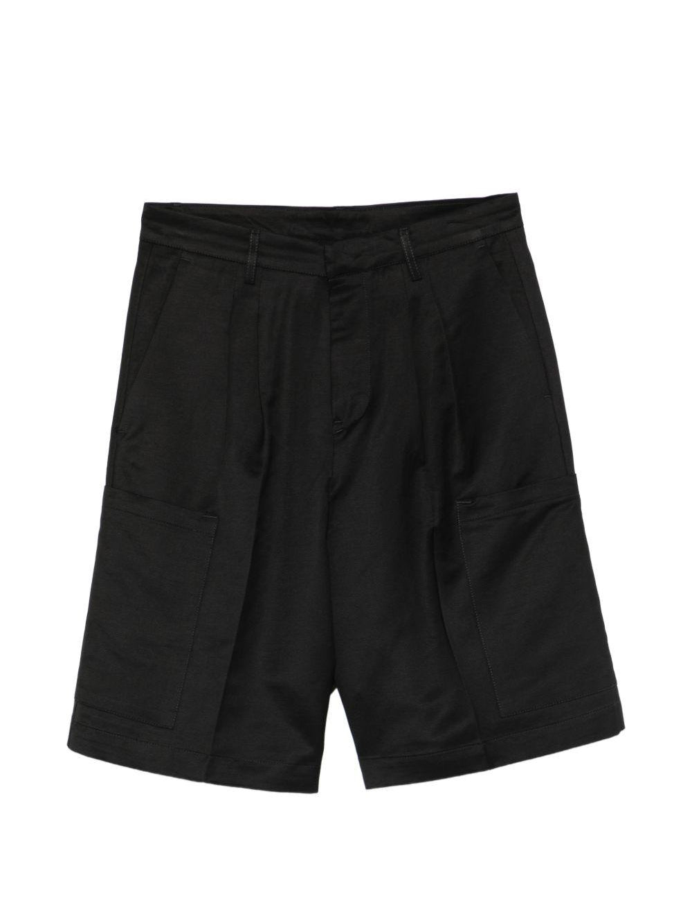 Pantaloncini cargo  in nero Costumein - uomo 