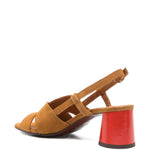 Sandali con dettaglio taglio in marrone Chie mihara - donna 