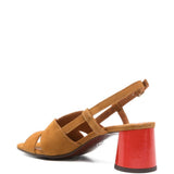 Sandali con dettaglio taglio in marrone Chie mihara - donna 