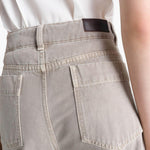 Jeans gamba ampia in beige e grigio LEMAIRE  - donna 