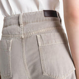 Jeans gamba ampia in beige e grigio LEMAIRE  - donna 