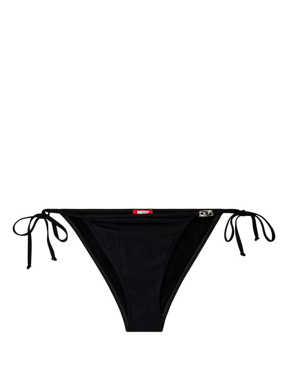 Slip bikini con lacci laterali brigittes-dnm in nero Diesel - donna 