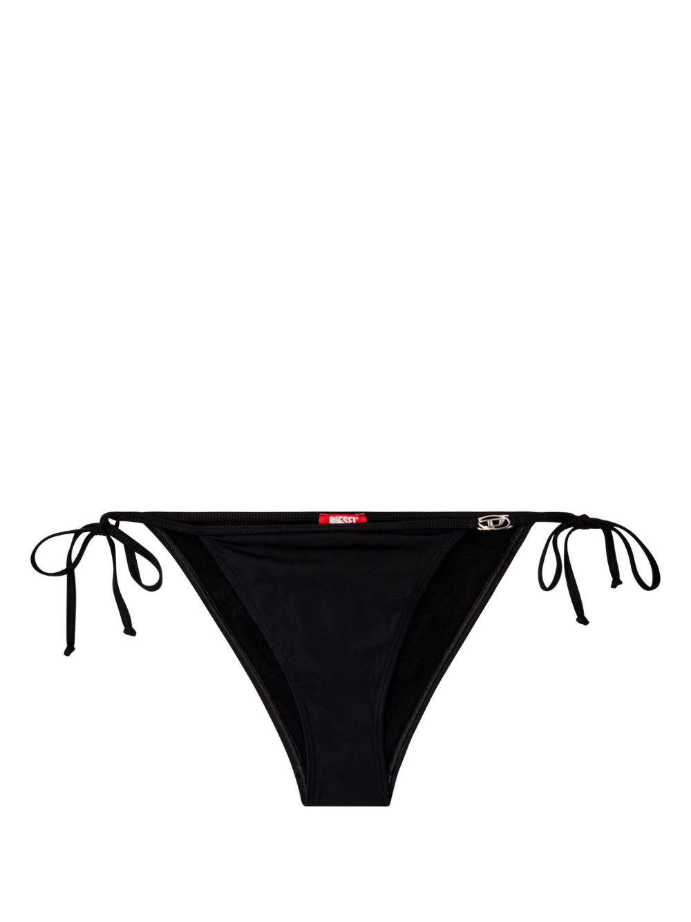 Slip bikini con lacci laterali brigittes-dnm in nero Diesel - donna 