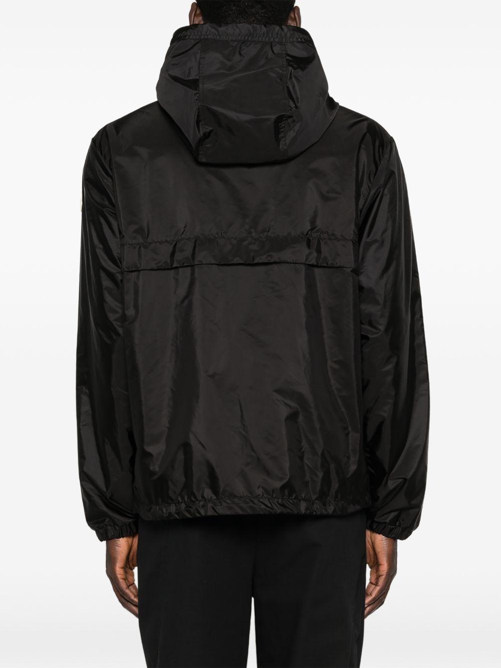 Giacca a vento Nidge con cappuccio in nero Moncler - uomo 