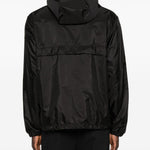 Giacca a vento Nidge con cappuccio in nero Moncler - uomo 