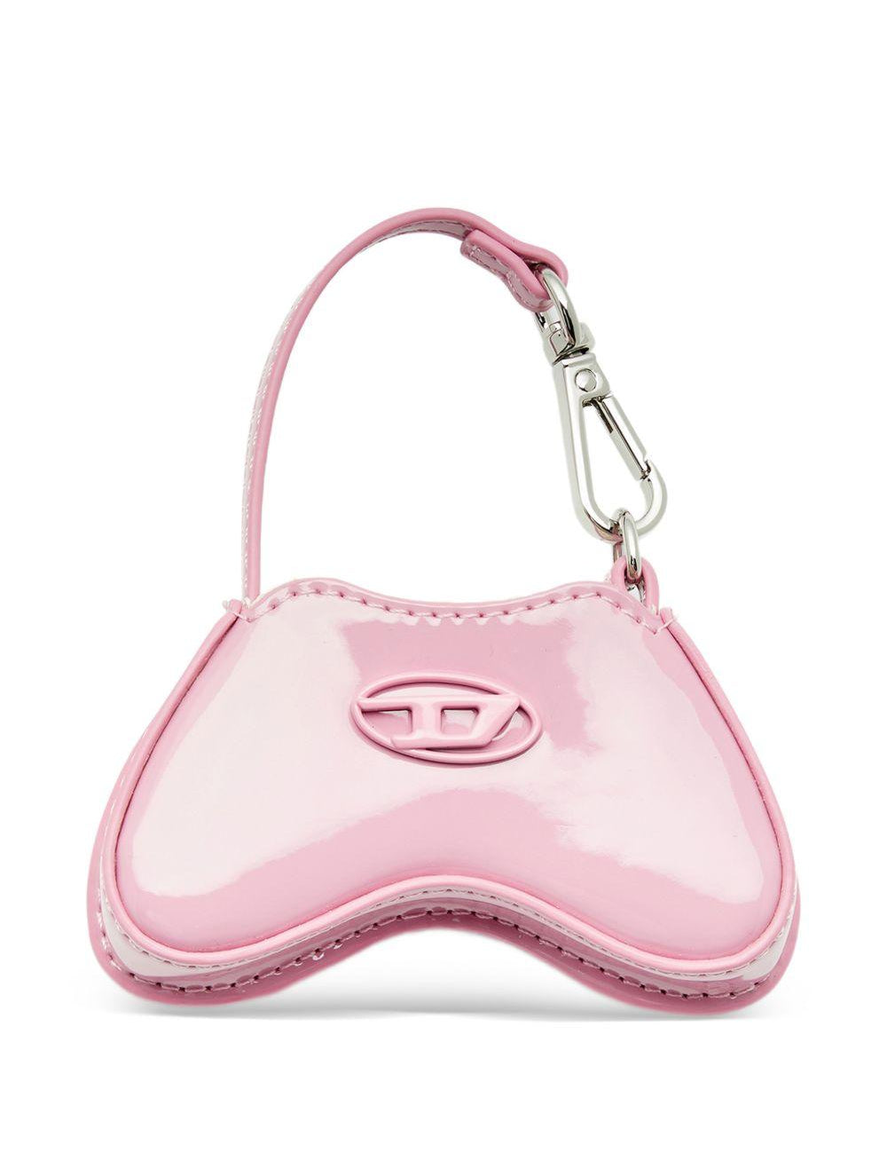 Ciondolo lucido per borsa in rosa Diesel - donna 