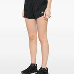 Shorts sportivi con logo in nero Adidas by Stella Mc Cartney - donna 