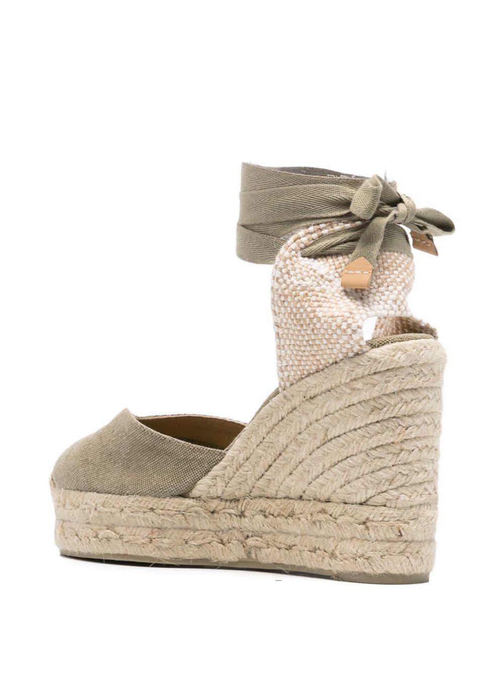 Espadrilles chiara in verde Castañer - donna 