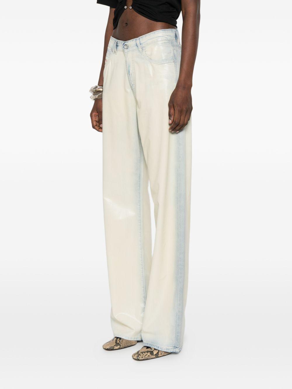 Jeans D-Sent 1971 in bianco e blu Diesel - donna 