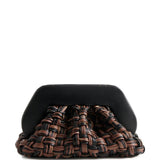 Borsa bios con design intrecciato in marrone Themoirè - donna 
