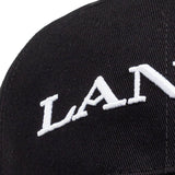 Cappello da baseball con logo in nero Lanvin - unisex 