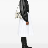 Borsa a tracolla Lina in pelle in beige Khaite - donna 
