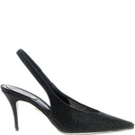 Decollete Jinny con cinturino in nero Rene caovilla - donna 